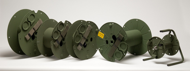 fiber optic cable reels